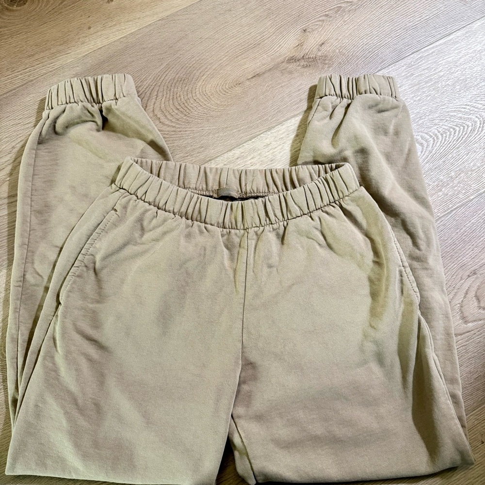 Women's Tan Joggers